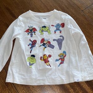 Marvel, superhero, long sleeve shirt